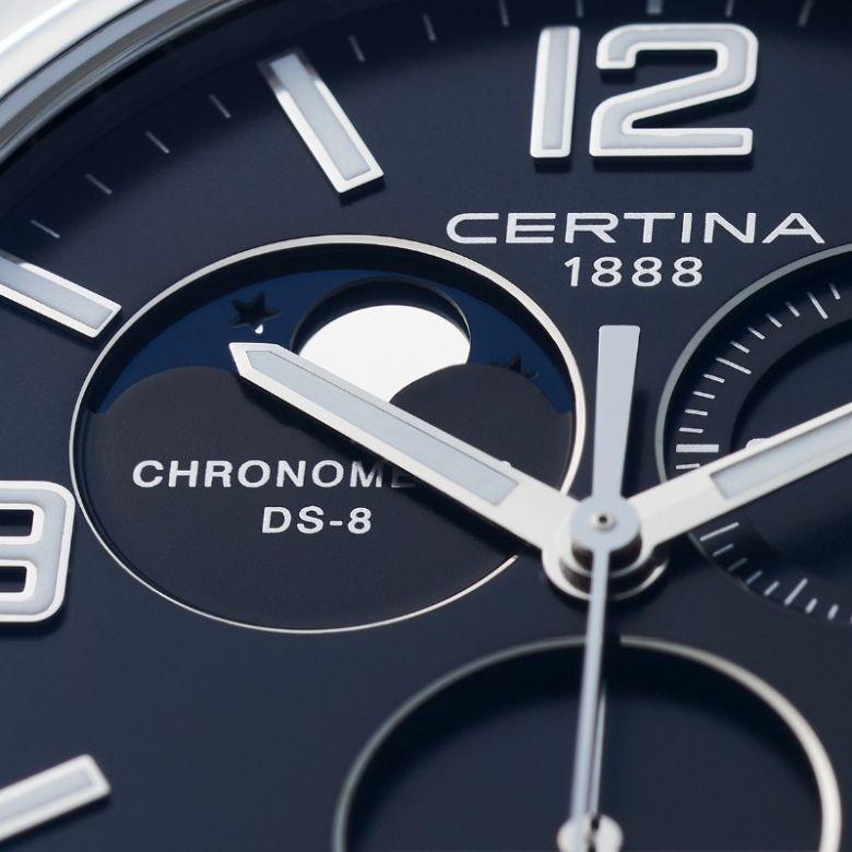 Zegarek Certina C033.460.16.047.00 - Wskaźnik faz księżyca