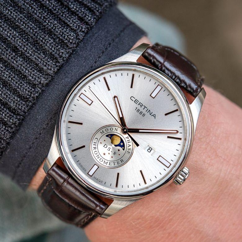 Zegarek Certina C033.457.16.031.00 - Seria DS Moon Phase