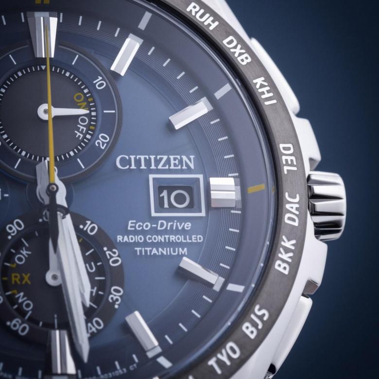Zegarek Citizen AT8234-85L - Zabezpieczenie tarczy