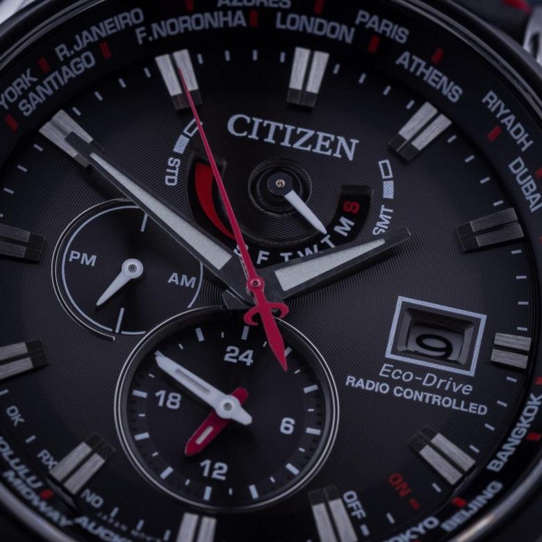 Zegarek Citizen AT9036-08E - Zabezpieczenie tarczy