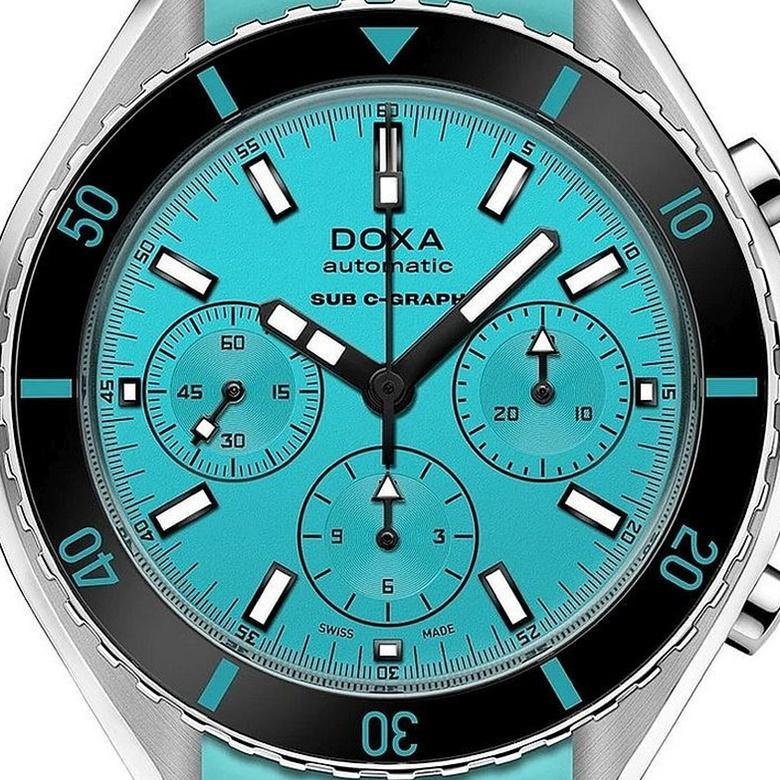 Zegarek Doxa Sub 798.10.241.25 - Tarcza