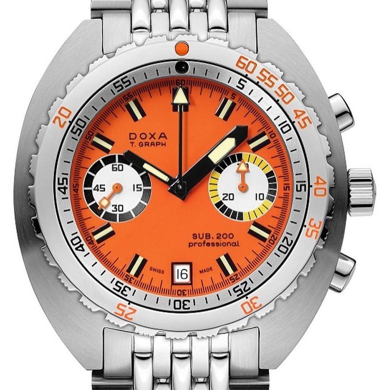 Zegarek Doxa Sub 805.10.351.10 - Tarcza