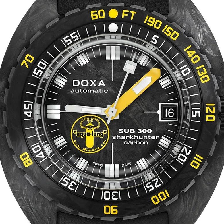 Zegarek Doxa Sub 822.70.101AQL.20 - Tarcza