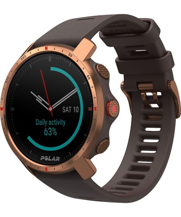 Smartwatch Polar Grit X Pro Brązowo-Miedziany M/L