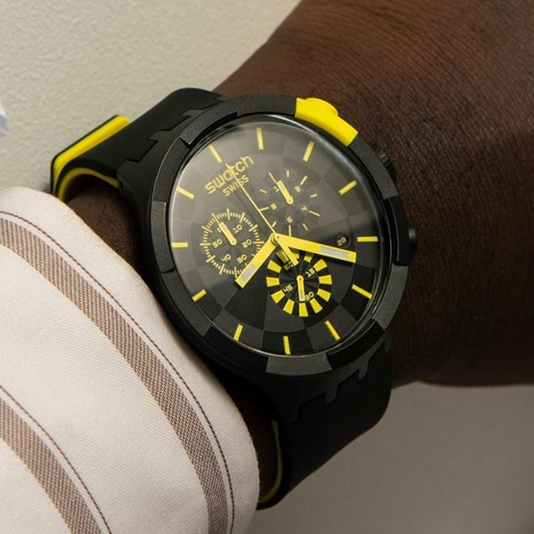 Zegarek Swatch YVS454 - Precyzyjny Chronograf