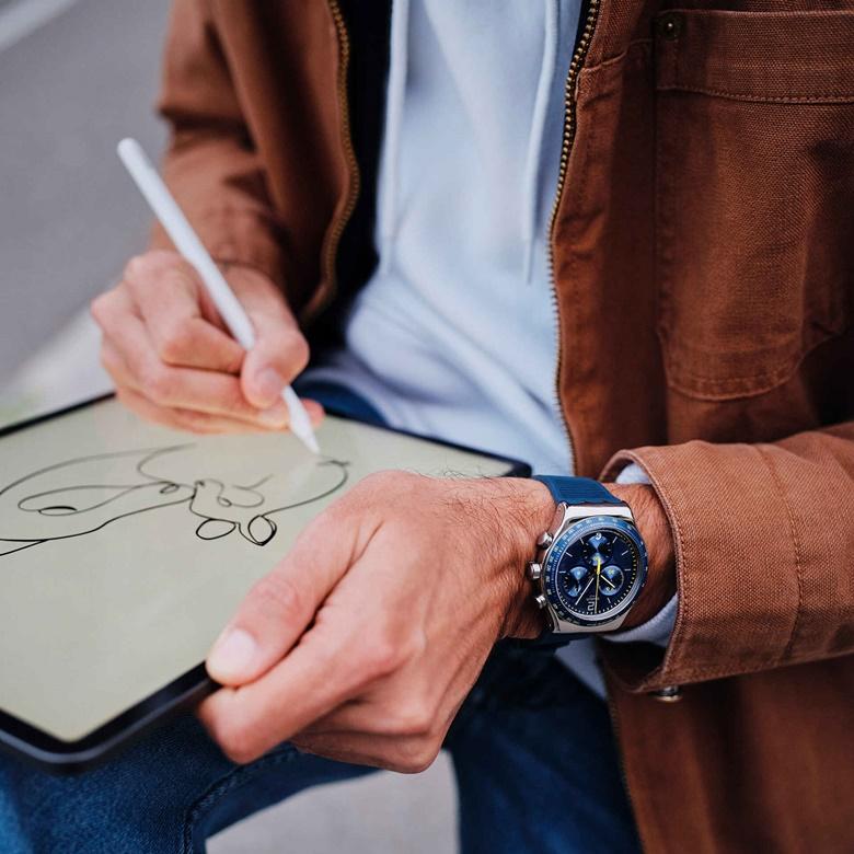 Zegarek Swatch YVS454 - Kolekcja New Irony Chrono
