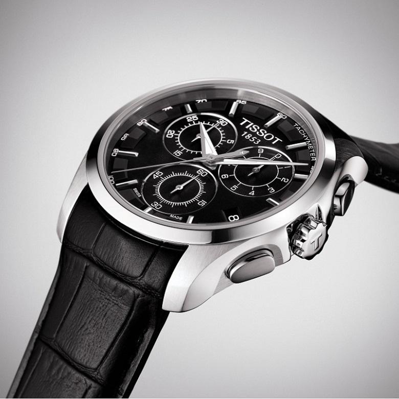 Zegarek Tissot T035.410.16.051.00 - seria Couturier