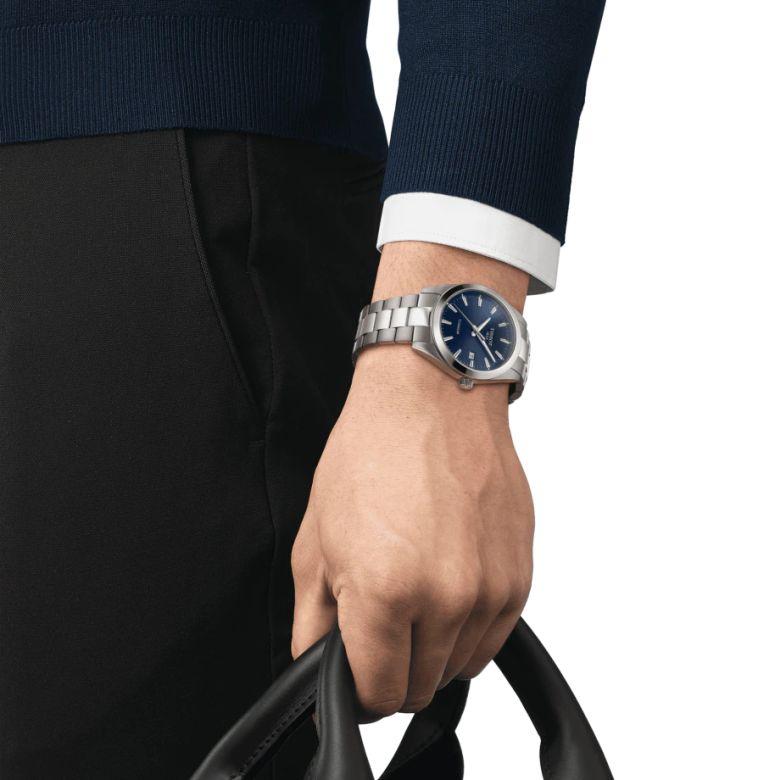 Zegarek Tissot T127.410.44.041.00 - Seria Gentleman