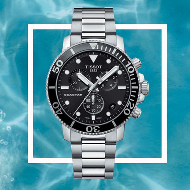 Zegarek Tissot T120.417.11.051.00 - seria Seastar