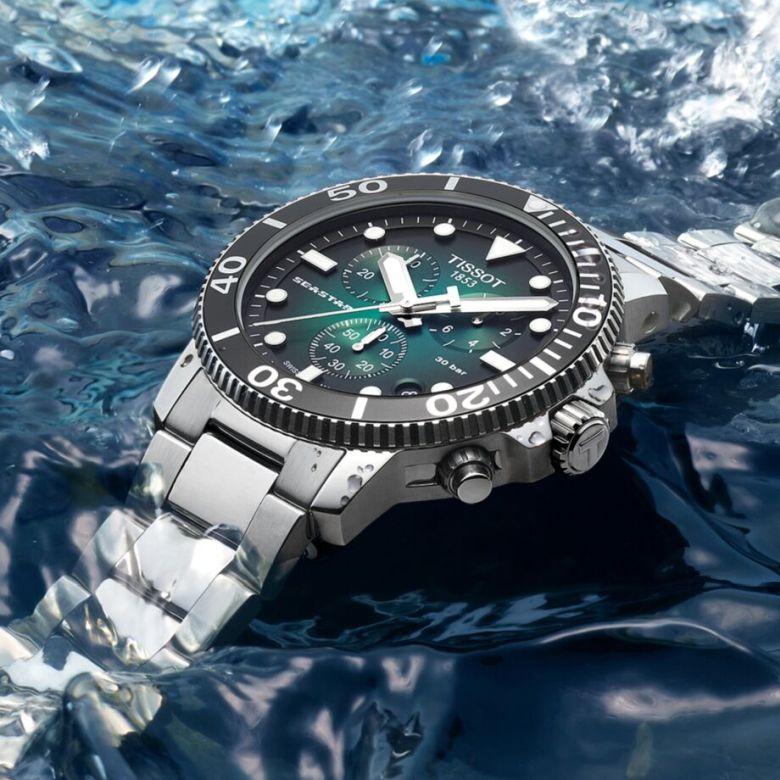 Zegarek Tissot T120.417.11.091.01 - seria Seastar