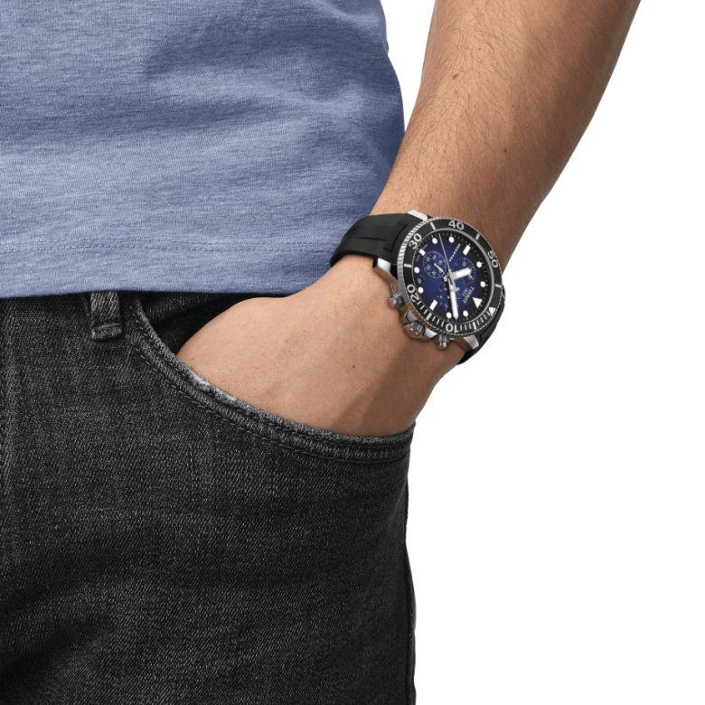 Zegarek Tissot T120.417.17.041.00 - seria Seastar