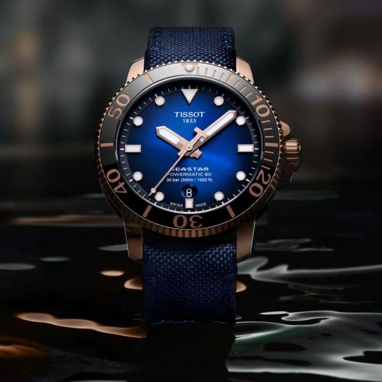 Zegarek Tissot T120.407.37.041.00 - seria Seastar