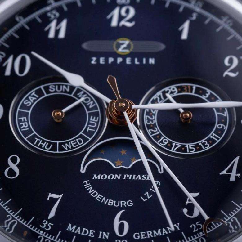 Zegarek Zeppelin 7036M-3 - data dzienna