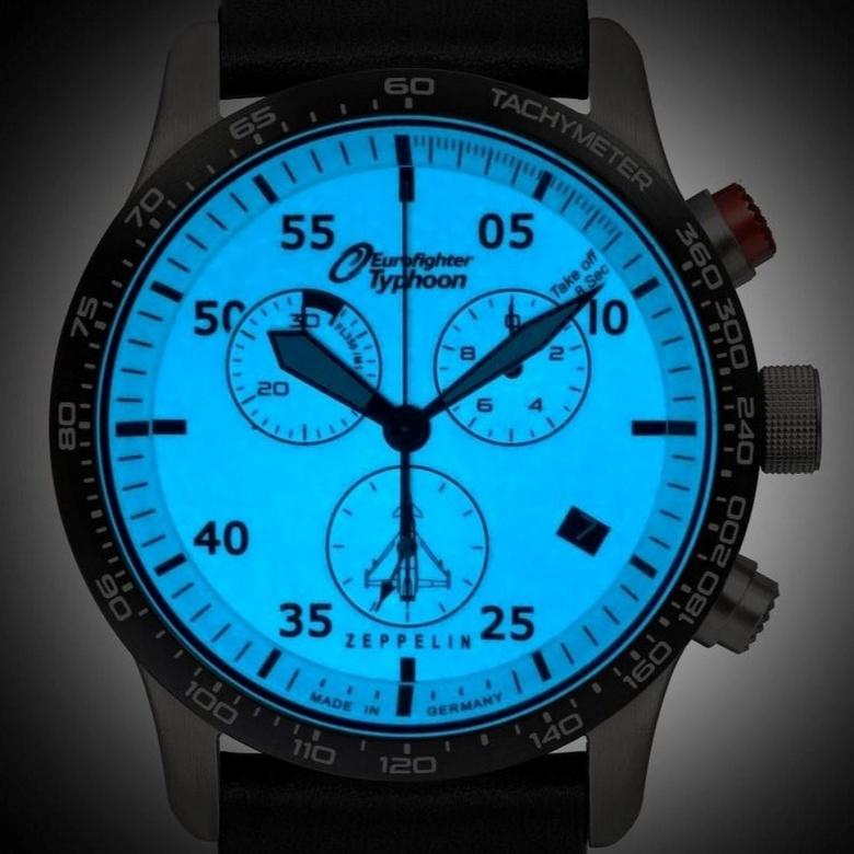 Zegarek Zeppelin 7298-5 - technologia Super-LumiNova