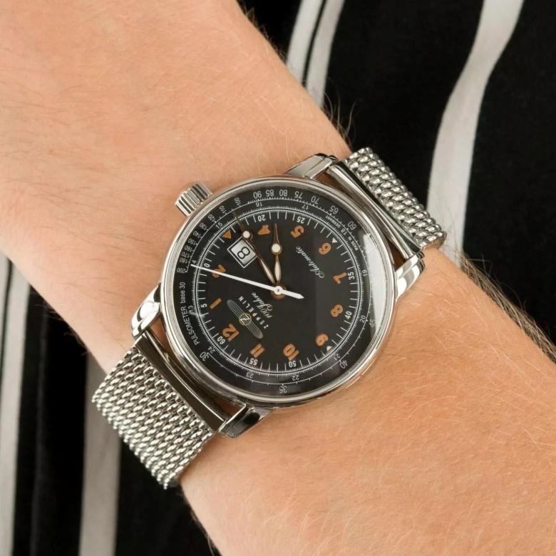 Zegarek Zeppelin 7654M-5 - Tarcza