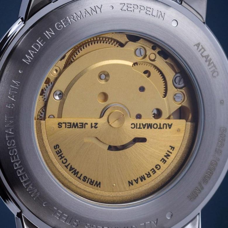 Zegarek Zeppelin 8466-2 - Przezroczysty dekiel
