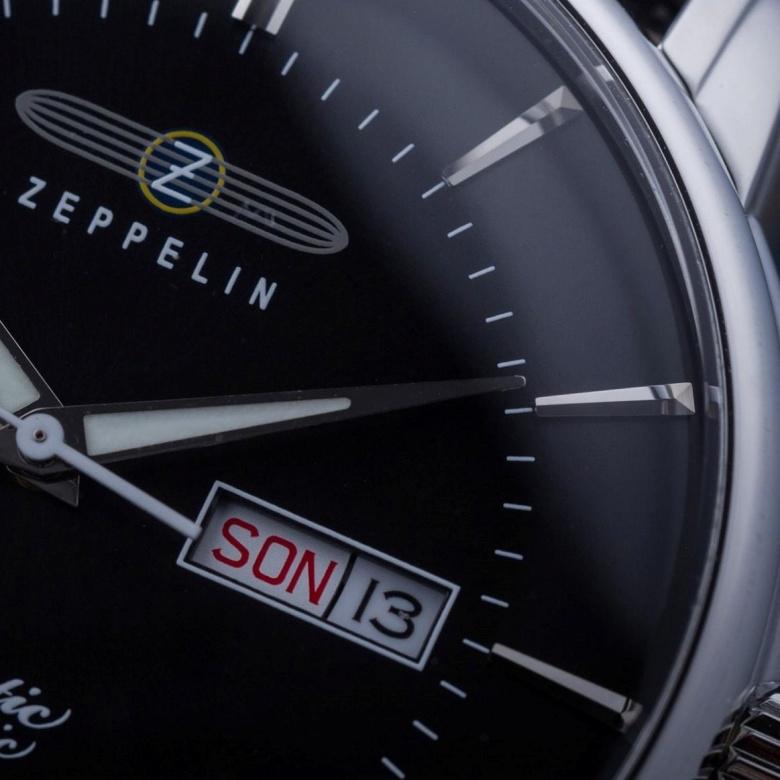 Zegarek Zeppelin 8466-2 - data dzienna