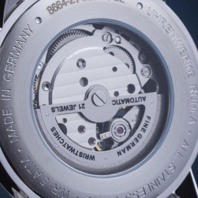 Zegarek Zeppelin 8664-2 - Przezroczysty dekiel