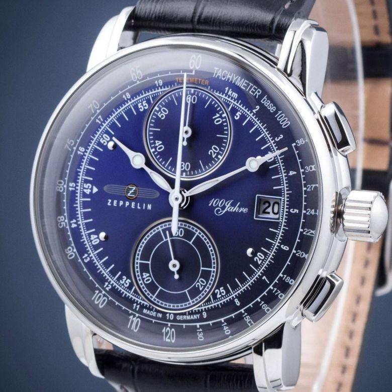 Zegarek Zeppelin 8670-3 - Tarcza
