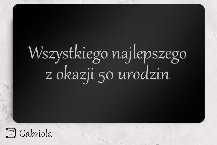 Grawerowanie na tabliczce Gabriola